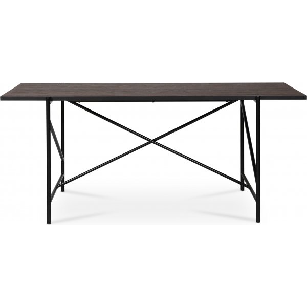 Portland matbord i brunbetsad ek 180x90 cm