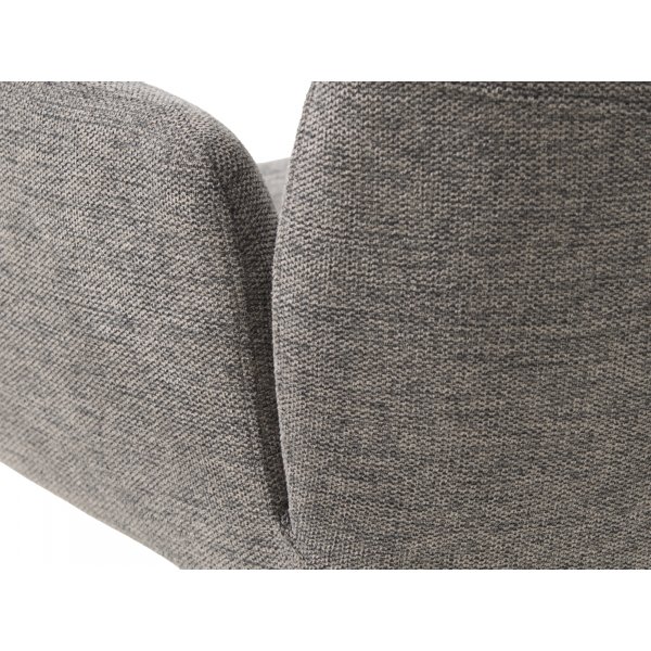 Steve karmstol - Grå/svart Steve karmstol - Grå/svart