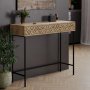 Heaton avlastningsbord 110 x 35,5 cm - Ek