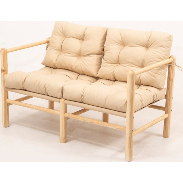 Jardin loungeset - Bok/cream Jardin loungeset - Bok/cream