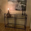 Kundbild Tiffany Inca Avlastningsbord 107 x 38 cm - Svart: Väldigt nöjd med denna produkt....