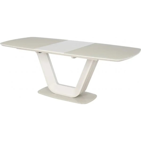 Bumbi eettafel 160-220 cm - Creme wit Bumbi eettafel 160-220 cm - Creme wit