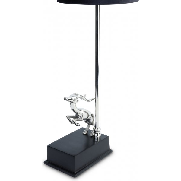 Antilop Lampfot H40 cm - Silver