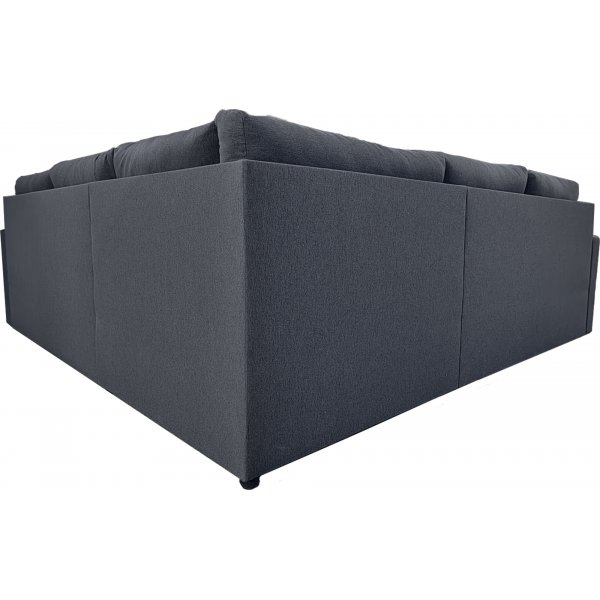 Hrnsoffa med bddsoffa och frvaring - Gr