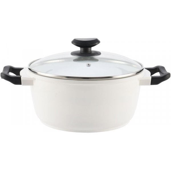 Basis gryta 4,2 L - Vit/svart