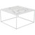 Table basse Hilliard 80 x 80 cm - Blanc