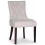 Tuva stol - Beige / Bruna ben + Flckborttagare fr mbler