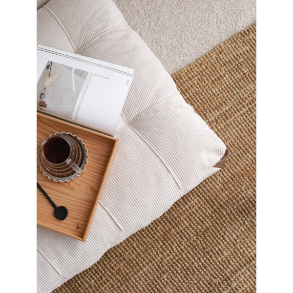 Canap convertible 2 places pliable - Blanc