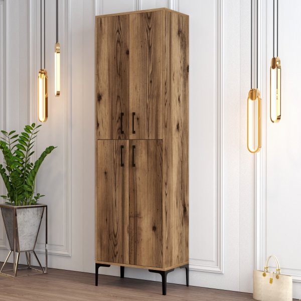 Meuble à chaussures Berlin - Noyer Meuble à chaussures Berlin - Noyer