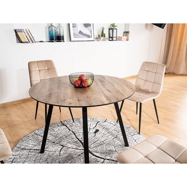 Oakland runt matbord i valnöt Ø100 cm Oakland runt matbord i valnöt Ø100 cm