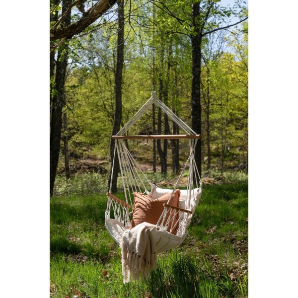 Tapaz hängstol - Natur/Vit Tapaz hängstol - Natur/Vit