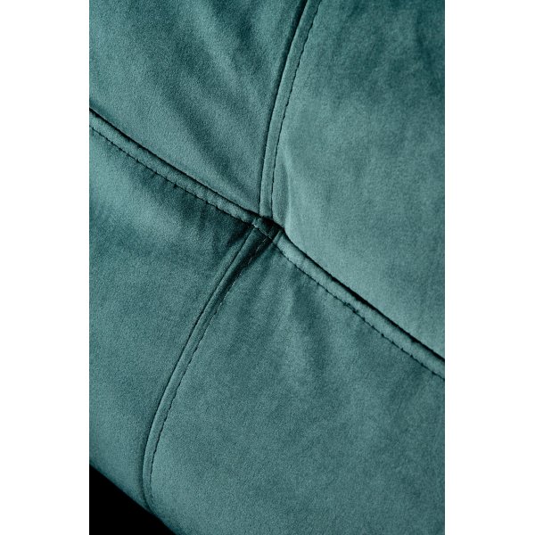 Fauteuil inclinable Gunvor en velours vert Fauteuil inclinable Gunvor en velours vert