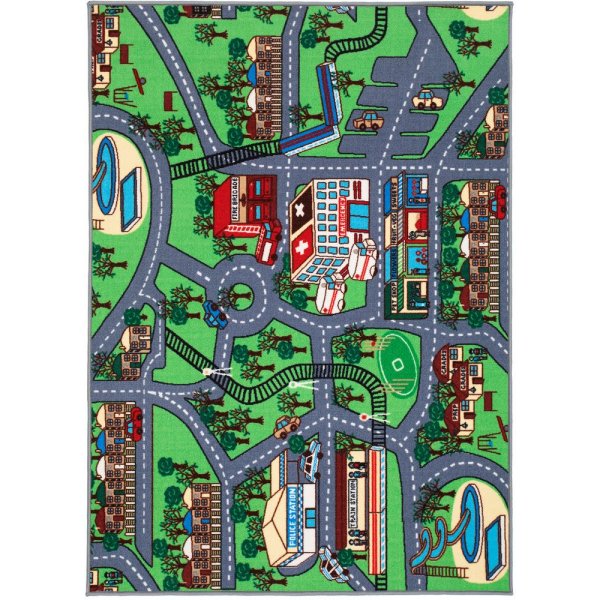 Vgmatta - Grn - 133x170 cm