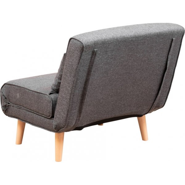 Fauteuil lit Folde - Gris foncé Fauteuil lit Folde - Gris foncé