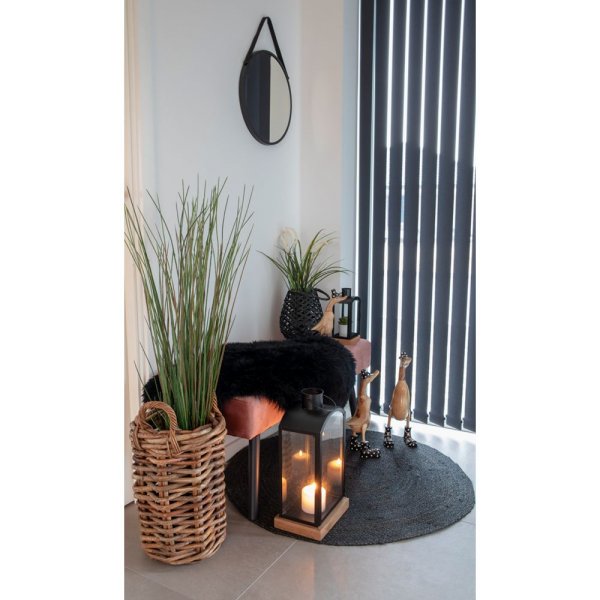 Lamsleer - Zwart - 50x85 Lamsleer - Zwart - 50x85