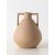 Vase en placage - Marron clair