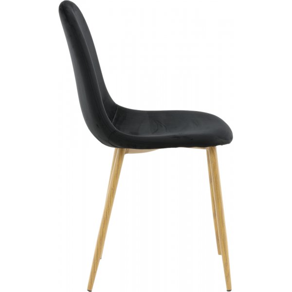 Bridge matstol - Svart/ljus valnöt Bridge matstol - Svart/ljus valnöt