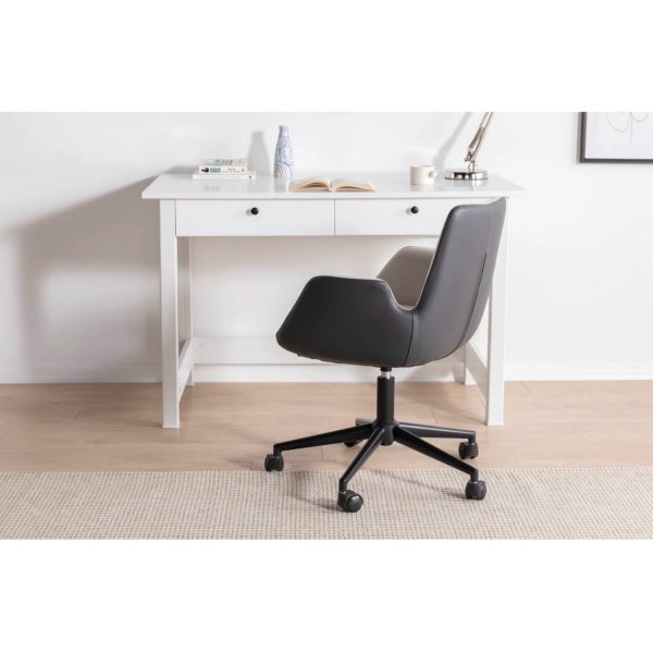 Dora kontorsstol - Cream/antracit Dora kontorsstol - Cream/antracit