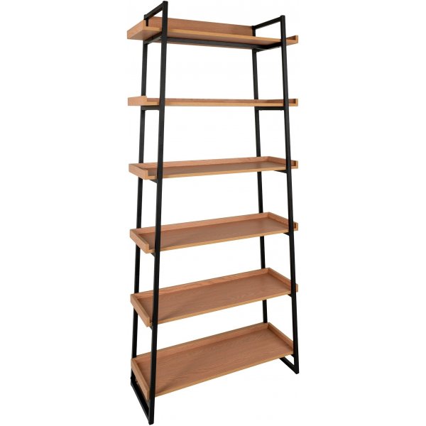 Sakai bokhylla - Ask/svart