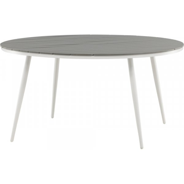 Break eettafel 150 cm - Grijs/Wit