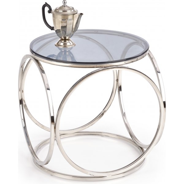 Table basse Harlow Ø50 cm - Chromé Table basse Harlow Ø50 cm - Chromé