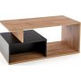 Arely salontafel 110x 55 cm - Wotan eiken/zwart