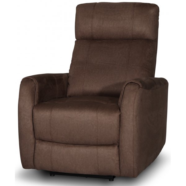 Enjoy Elof el Recliner med USB - Brunt Ecoläder Enjoy Elof el Recliner med USB - Brunt Ecoläder