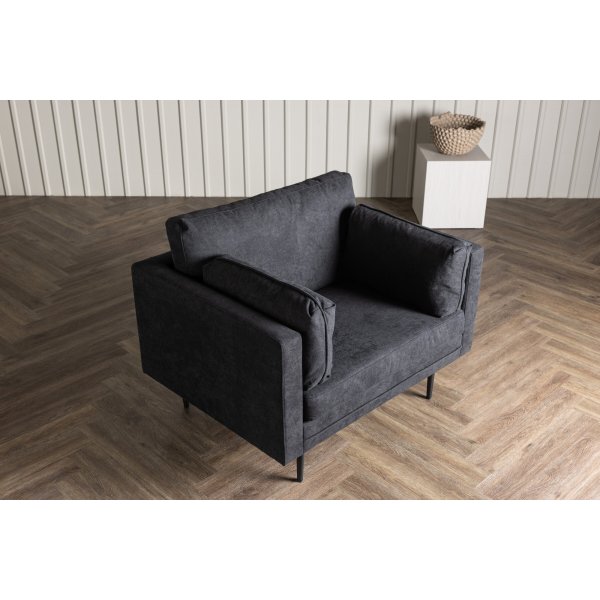 Fauteuil Boom - Noir Fauteuil Boom - Noir