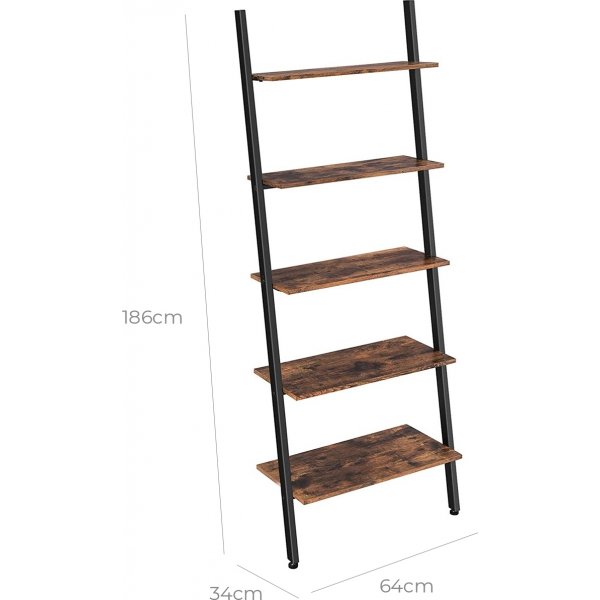 Saida ladderplank - Bruin/zwart Saida ladderplank - Bruin/zwart