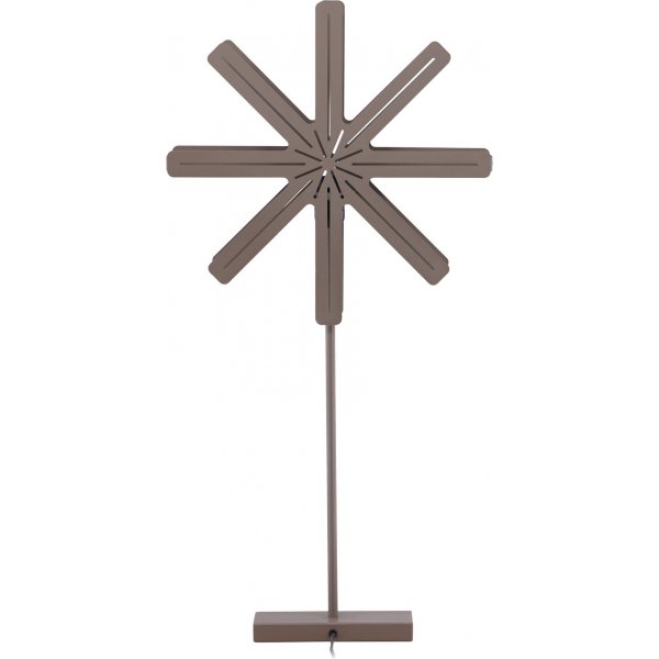Sfsen adventsstjrna golvlampa - Svart/Mocca