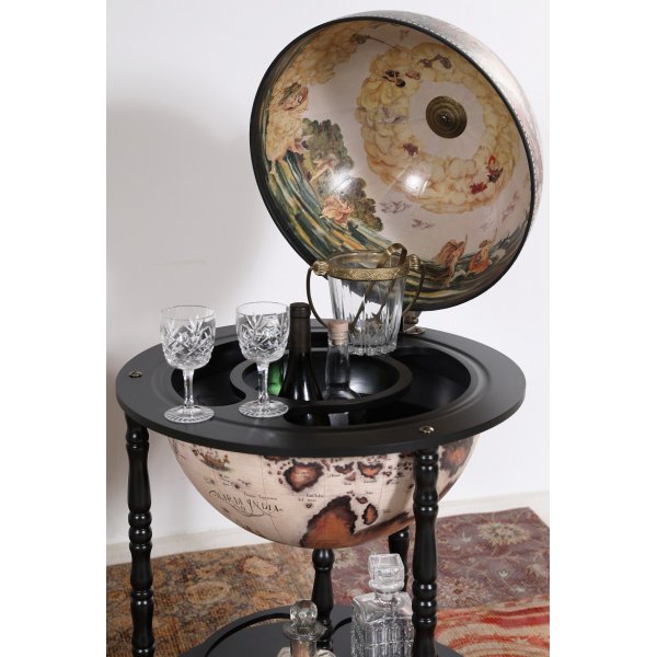 Da Vinci Barglob modell 93 Ø55 cm - Svart / Vit Da Vinci Barglob modell 93 Ø55 cm - Svart / Vit