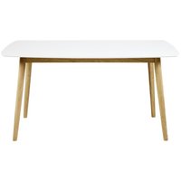 Fairfield matbord 150 cm - Vit/ek Fairfield matbord 150 cm - Vit/ek