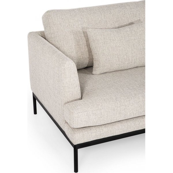 Pearl 3-sits soffa - Cream