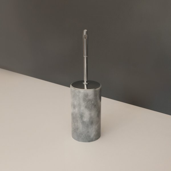 Badrumsset i grå marmor från Verona med 2 delar Badrumsset i grå marmor från Verona med 2 delar