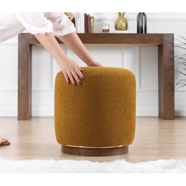 Pouf Zeone - Vert olive Pouf Zeone - Vert olive