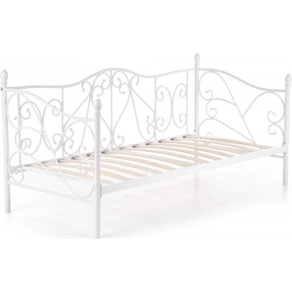 Cadre de lit Bahia blanc 90x200 cm Cadre de lit Bahia blanc 90x200 cm