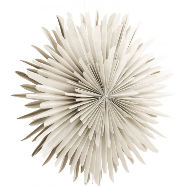 Slen adventsstjrna 80 cm - Beige