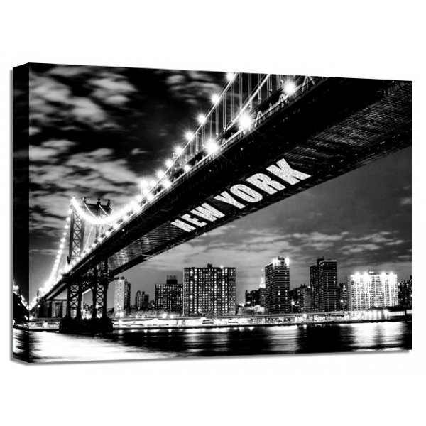 Canvastavla New York Bridge