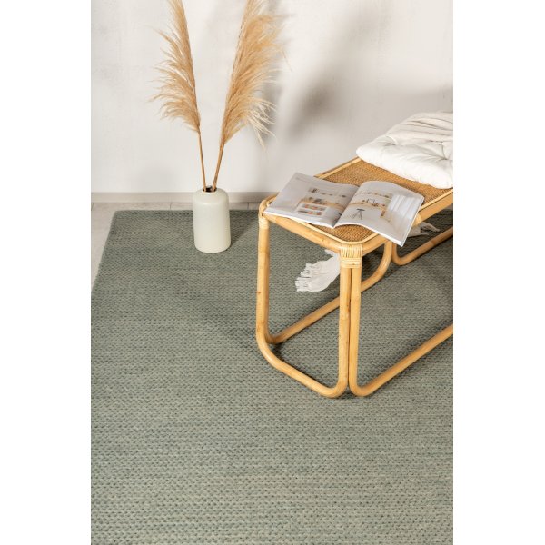Hilding wollen vloerkleed - Groen Hilding wollen vloerkleed - Groen