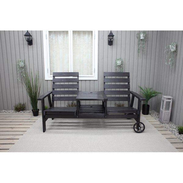 Kingdom rullsoffa - Svart Kingdom rullsoffa - Svart