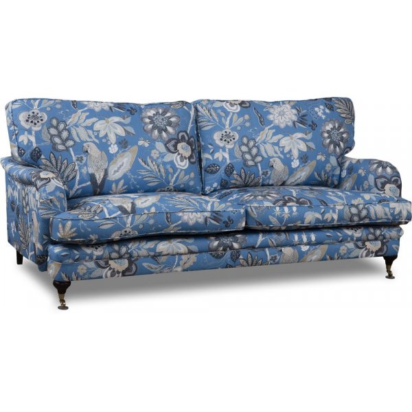 Spirit 3-sits howard soffa i blommigt tyg - Eden Parrot Blue Spirit 3-sits howard soffa i blommigt tyg - Eden Parrot Blue