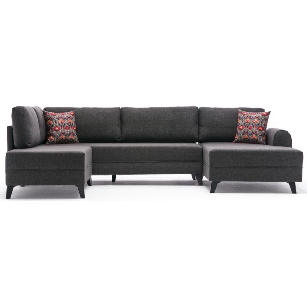 Canapé-lit Belen - Anthracite Canapé-lit Belen - Anthracite