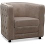 Fastland chesterfield ftlj - Ljusgr (Sammet)