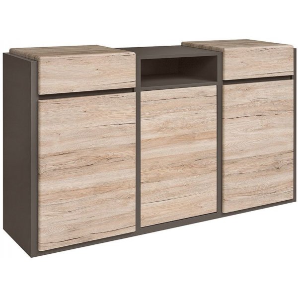 Runsala sideboard - Ek/grå Runsala sideboard - Ek/grå