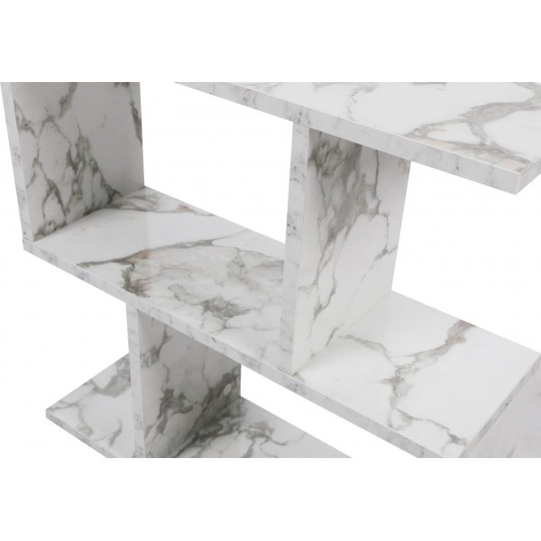 Table d\\\'appoint Life 60 x 20 cm - Blanc/noir