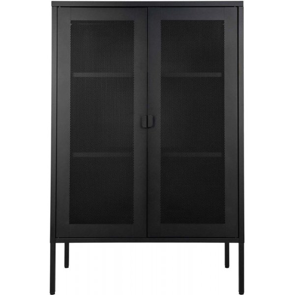 Melbourne Vitrinekast - Zwart