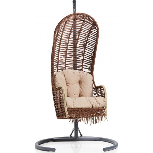 Flamingo hngstol - Brun/antracit + Flckborttagare fr mbler