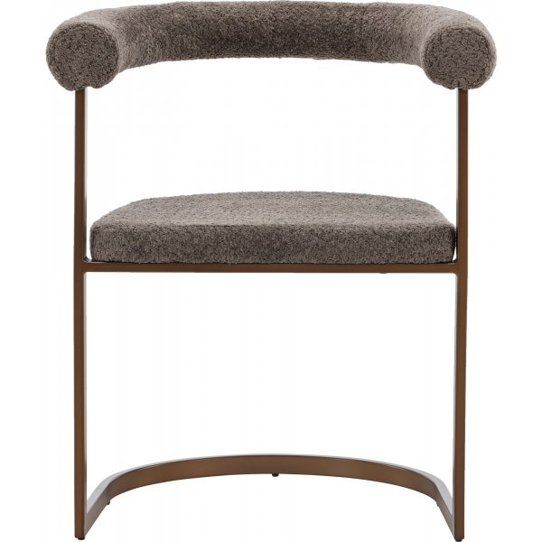 Morning dining stoel - Bruine boucl