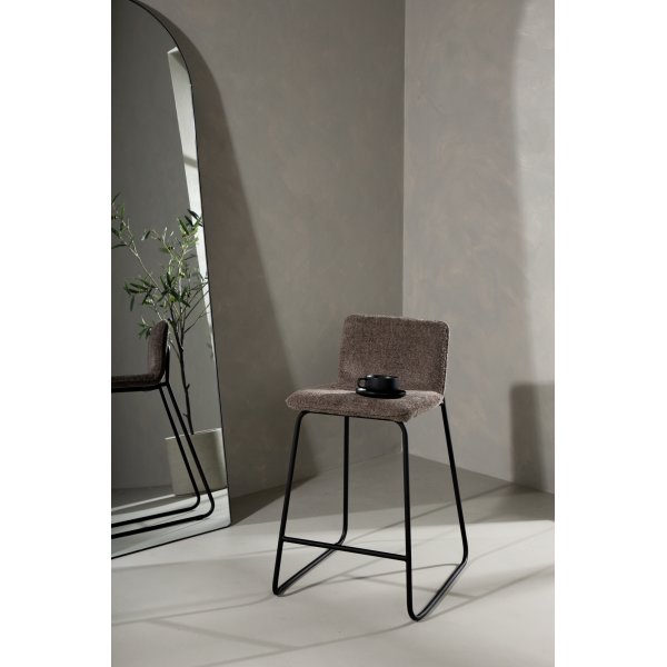 Tabouret de bar Bisbee - Gris fonc