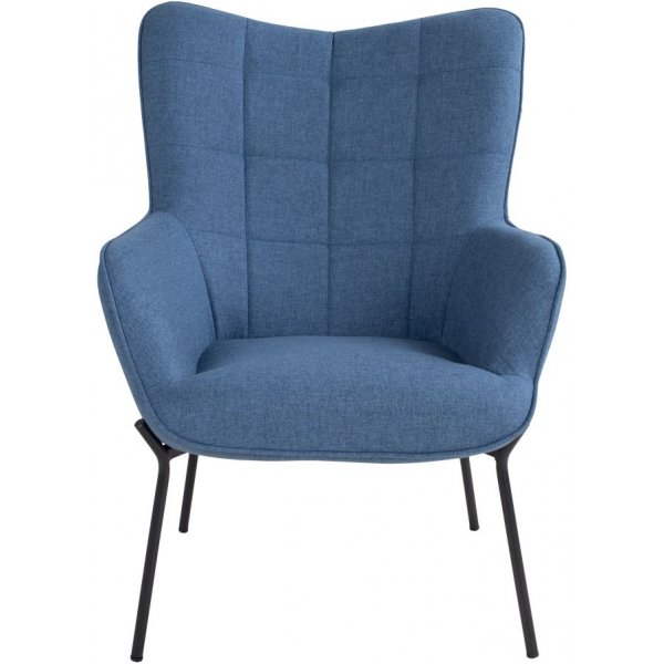 Glasgow Fåtölj - Blå/svart Glasgow Fåtölj - Blå/svart